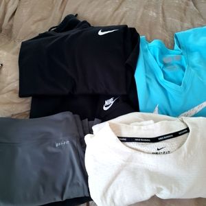 Wonans Nike lot lg xl shirts sweats skort runing tennis
